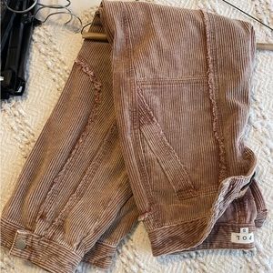 NWOT POL size small corduroy ribbed jogger type cargo pants